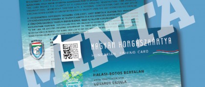 Legújabb kártyánk a Magyar Horgászkártya