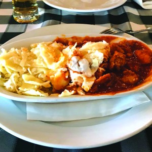 Harcsapaprikás túrós csuszával recept